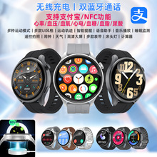 华强北蓝牙通话触屏手表长续航心率血压血氧监测防水Smart Watch