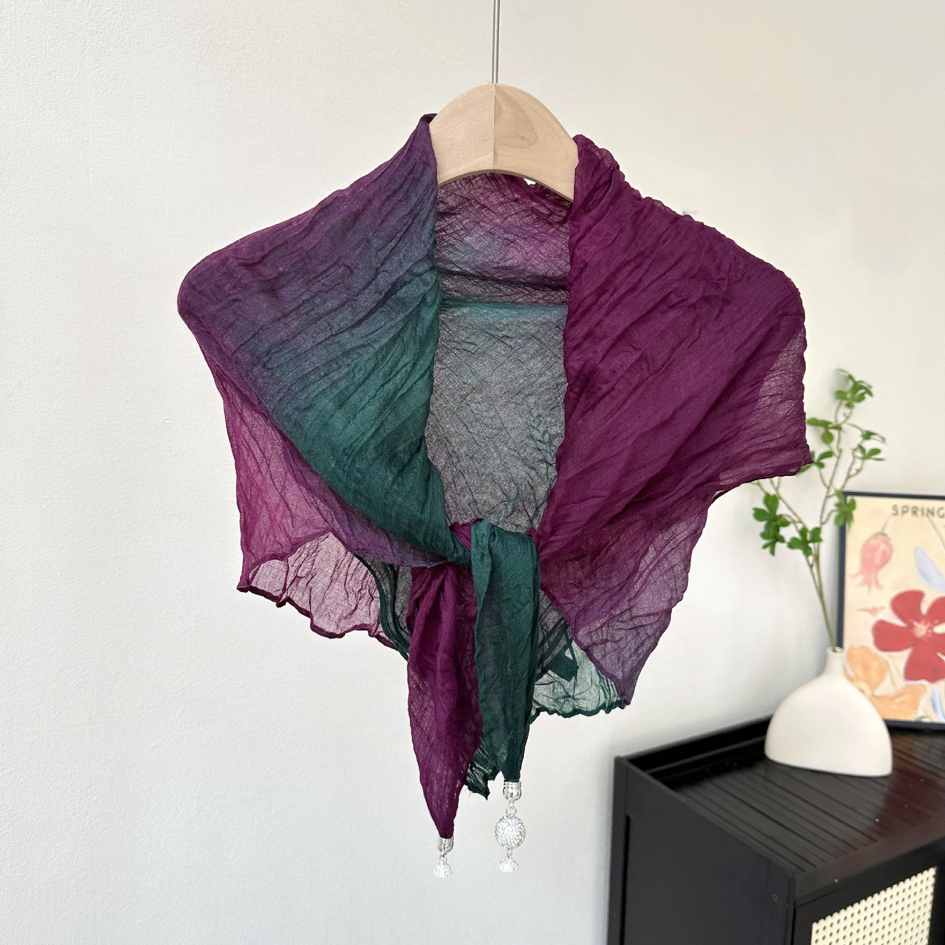 Gradiente púrpura-verde