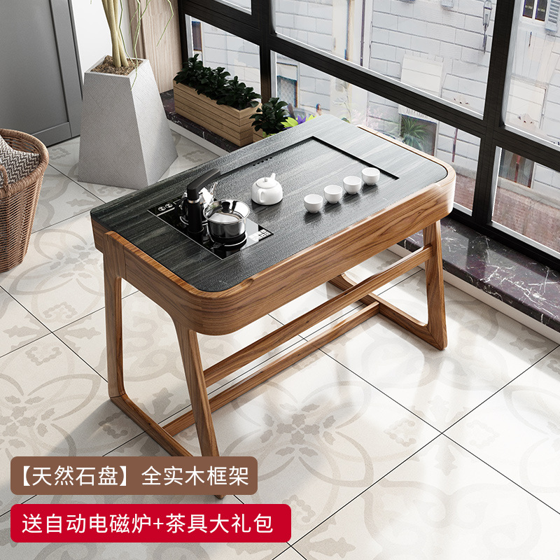 [천연석 플레이트] 1.15 m Xuanju 발코니 싱글 테이블