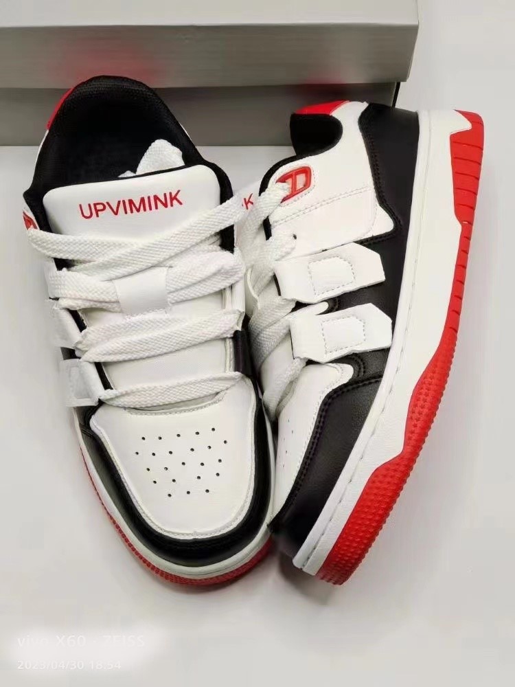2024 Student Leisure Street Photo Instagram: Low cut, thick sole, high board women, Han Yuansu, sports shoes for men_voghion.com