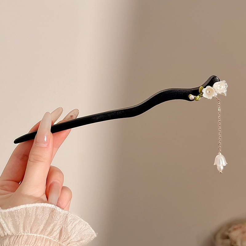 El estilo de alta sensación de miniatura caballo falda clip de cabello nuevo estilo chino tocado antiguo clip de cabello estilo nacional clip de cabello paso de cabello para mujeres image 144