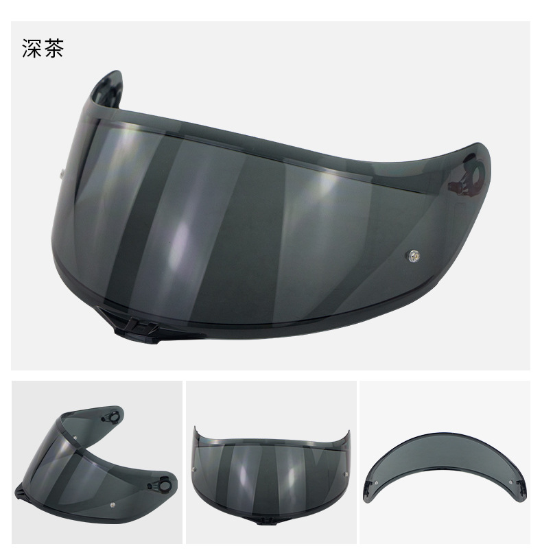 Suitable for Agv Helmet Lenses K1 K3Sv K5 K5S Helmet Lenses, Universal for Day and Night Use, Windproof and Sun Protection