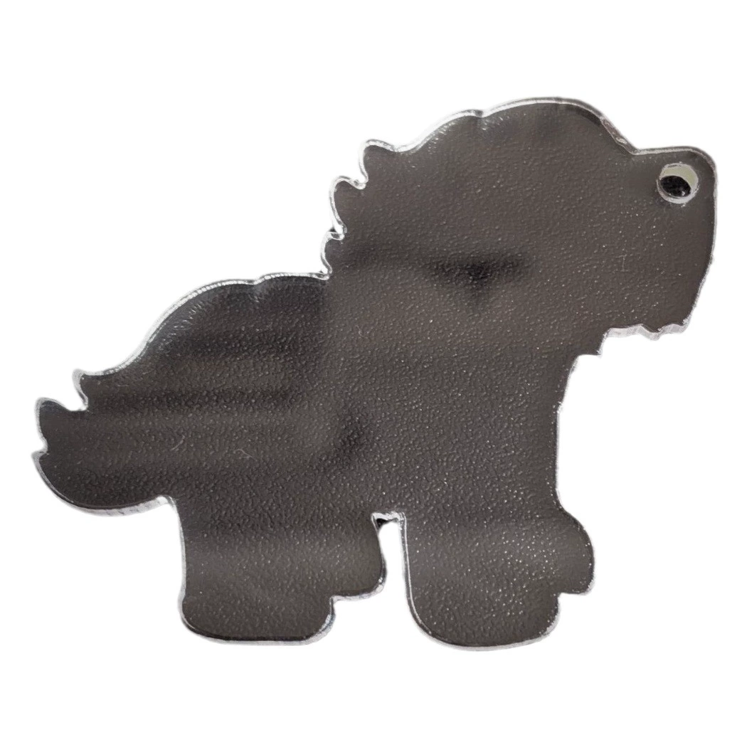 Пластина из слизи в форме животного карта Goo ~ DIY принадлежит к собственной цепочке для ключей карта Goo прозрачная акриловая подвеска в виде звезды