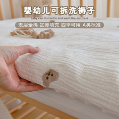 赤ちゃんの純綿のマットレスの新入生の赤ちゃんはマットレスの幼稚園の子供の昼寝の専用の布団をつなぎ合わせます。