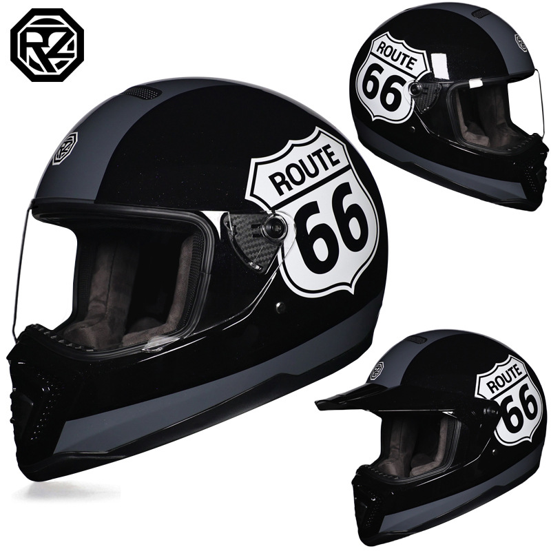 Orz motocicleta casco retro para hombres y mujeres locomotora rally casco de seguridad todoterreno cool 918
