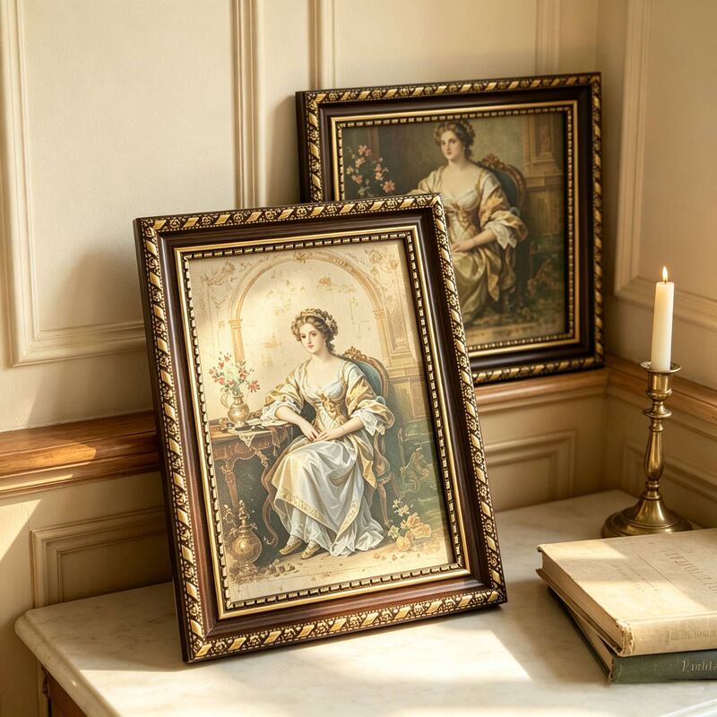Simple and Vivid Series of Wall-Mounted Photo Frames and Tabletop Frames 7inch 5inch 6inch 10inch Nordic Custom DIY Creative Frames for Children