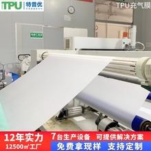 厂家直供TPU膜 充气床坐垫按摩仪气囊高弹性雾面透明TPU薄膜卷材