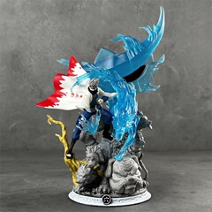 ナルトフィギュア CSカカシフィギュア 六代目旗木カカシ 千鳥 特殊効果シーン アニメモデル装飾品