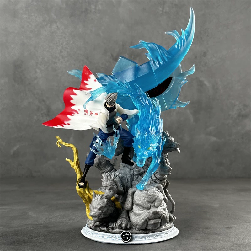 Фигурка Наруто, фигурка Какаши CS, Шестой Хокаге Хатаке Какаши, сцена с тысячей клинков, специальные эффекты, аниме-модель, украшение