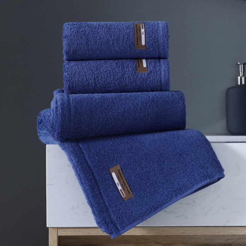 Toallas de baño de algodón puro tipo A toalla de baño grande al por mayor toalla de algodón de dos piezas engrosada suave absorbente hotel bordado para el hogar