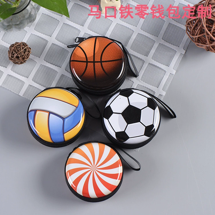 Спортивный баскетбол, футбол, волейбол, кошелек для монет, подарки для спортивных мероприятий, персонализация подарков для анимационной периферии