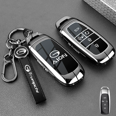Static Rod/Key Bag: Key Cover Ur Aian Rtplus - f-type-aian-round-leather-buckle-gun-color