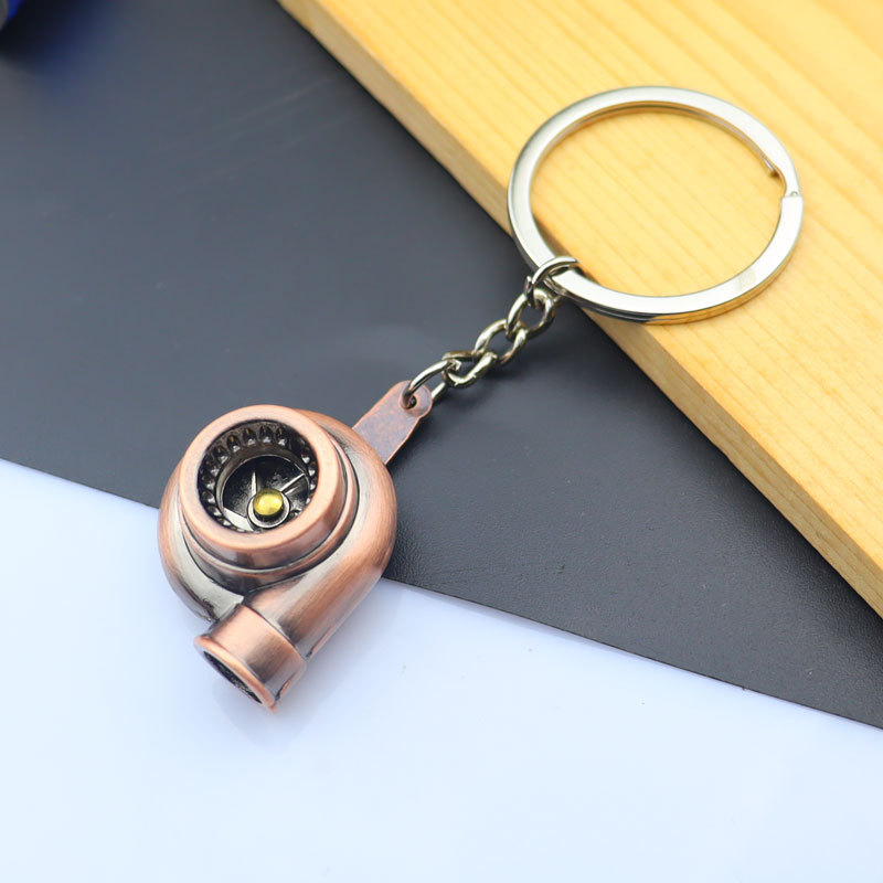 Men's Gender 1 Piece Car Auto Parts Keychain Zinc Alloy Men's Vintage Style Keychain