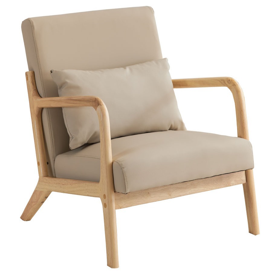 Exportación de silla de sala de estar moderna simple reposabrazos silla de madera maciza silla de comedor de lujo de alto nivel