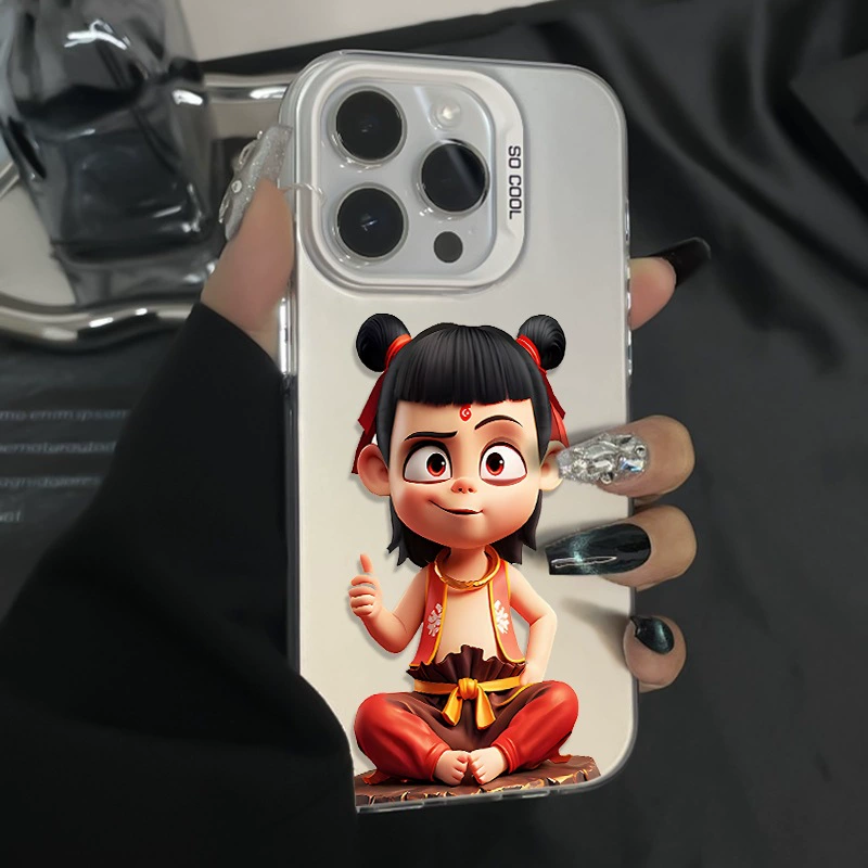Apple, совместимый чехол для телефона, iPhone15, мультяшный защитный чехол, 16promax, 15plus, 13 штук