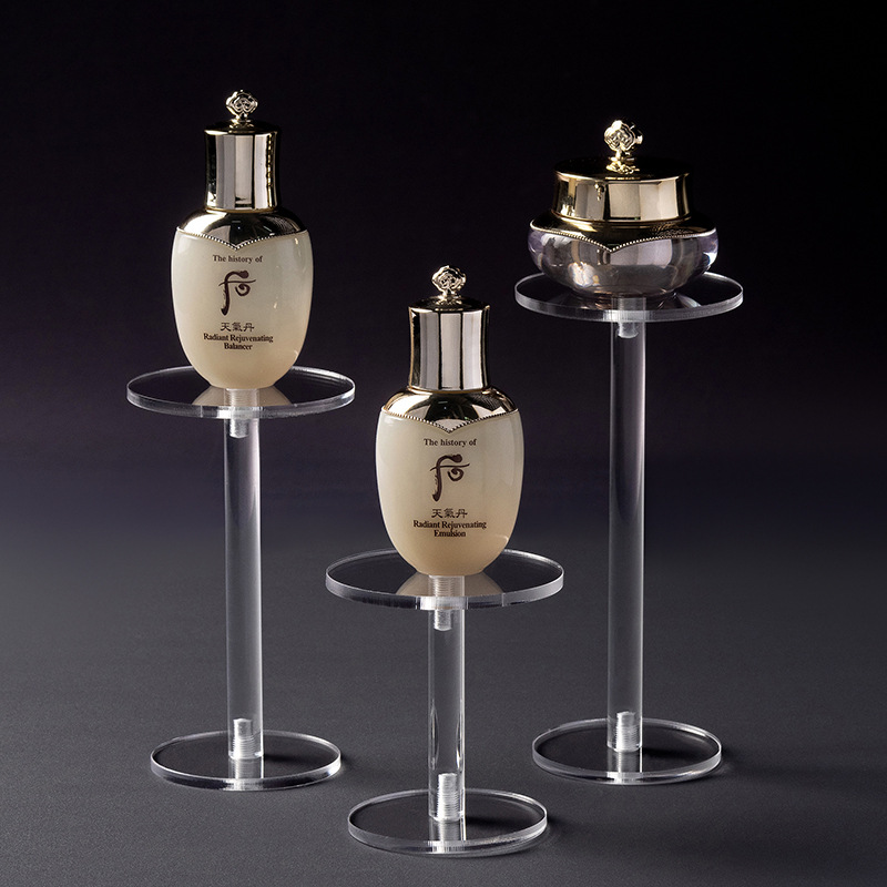 Acrylic Display Rack Multi-functional Perfume Storage Rack Blind Box Hand-held Transparent Eyeshadow Desktop Cosmetic Storage Rack