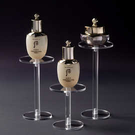 亚克力展示架多功能香水置物架盲盒手办透明眼影桌面化妆品收纳架