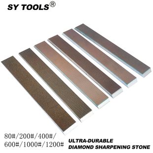 Copper-Based Electroplated Diamond Grinding Stone Super Wear-Resistant Aluminum Alloy Base Sy Tools Suitable for Traditional Fixed-Angle Sharpeners