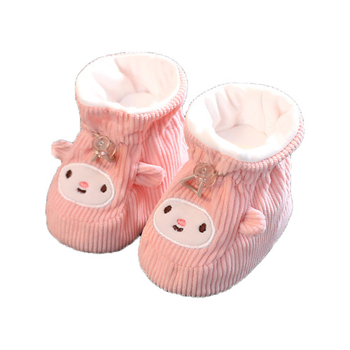 Shoes for Newborns Spring Girls' Shoes that Stay on 0-1 Year Old Baby Boys' Soft Sole Walking Shoes Anti-Slip Socks