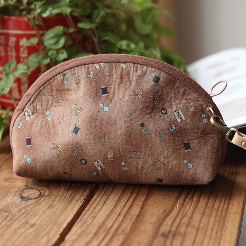 2024 verano patchwork nuevo embrague bolso femenino hecho a mano bricolaje no bordado simple hecho a mano bolso pequeño hecho a mano bolso de media luna