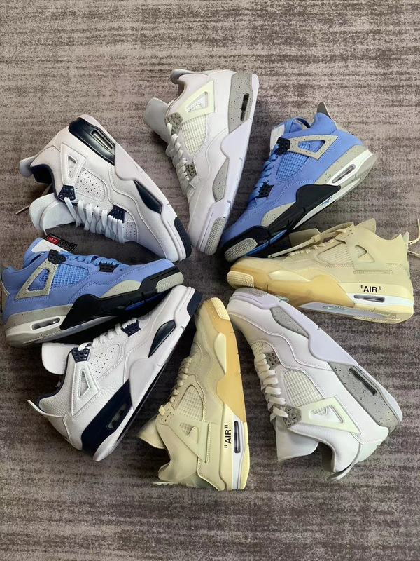 Yutian AJ4 Electric Mother Jordan Electric Mother Black Cement Paris Basketball Shoes Pure Original Joe 4 Mandarin Duck AJ3 Air Cushion Basketball Shoes