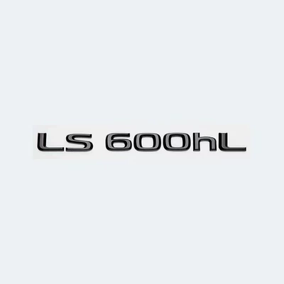 Car logo logo LS350 LS400 LS460hL - ls600hl-gloss-black