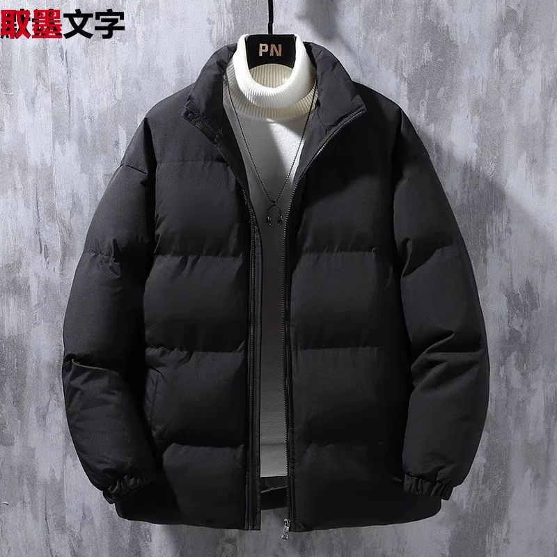 Demi-season trend short warm down jacket, increased thickness