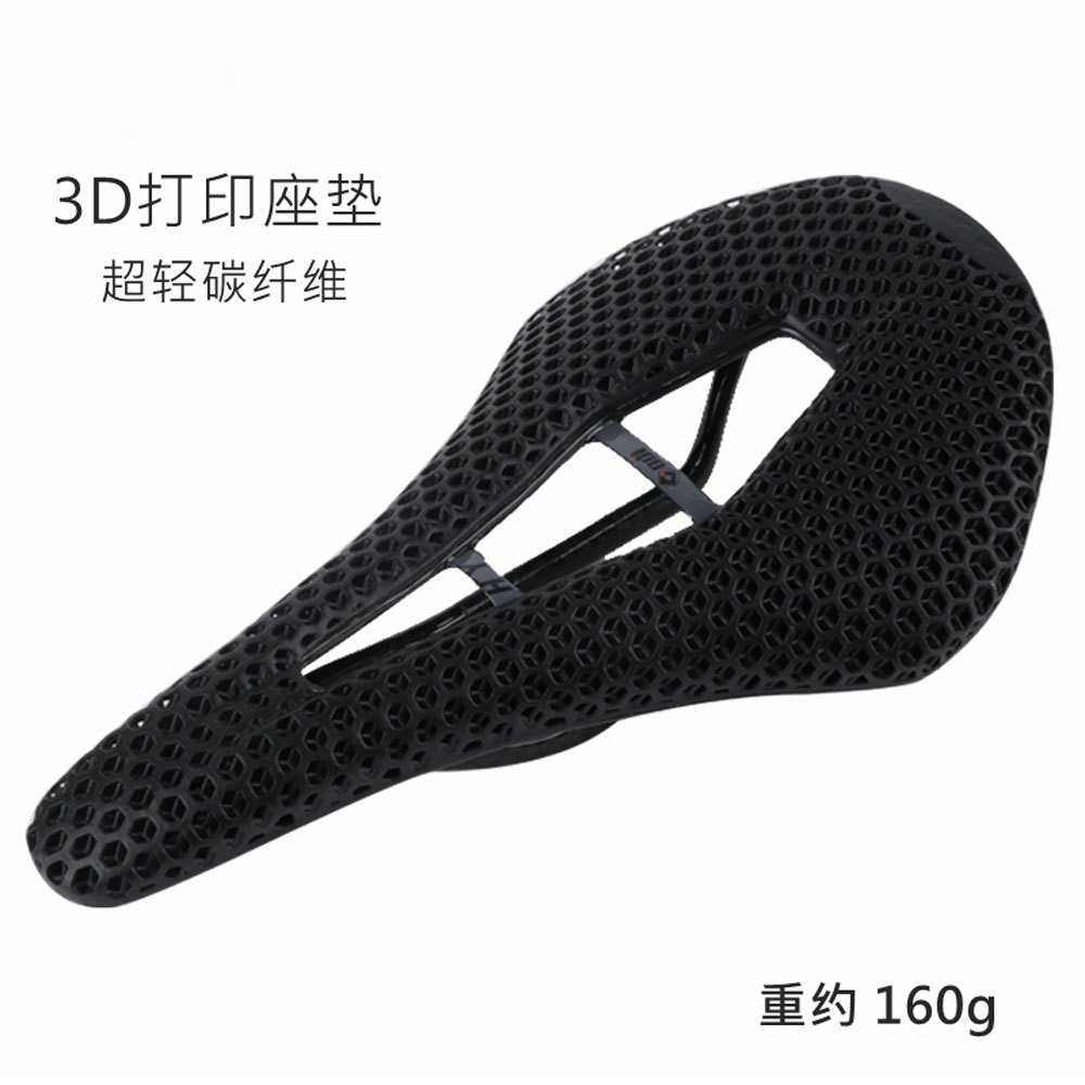 ODI bicicleta de montaña 3D impresa cojín coche de carretera hueco respirable sillín de fibra de carbono accesorios de asiento de bicicleta