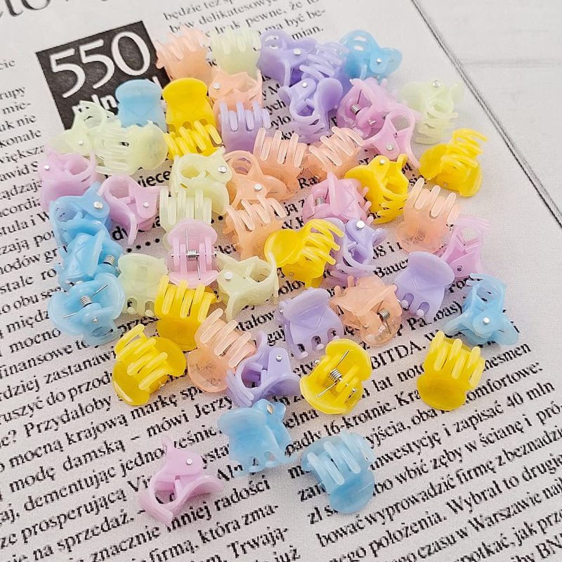 1.5cm黒色のミニクリップがシンプルで、トップクリップの底クリップが国境を越えて爆発したDIYヘアピンの爪が壊れたヘアピン|undefined