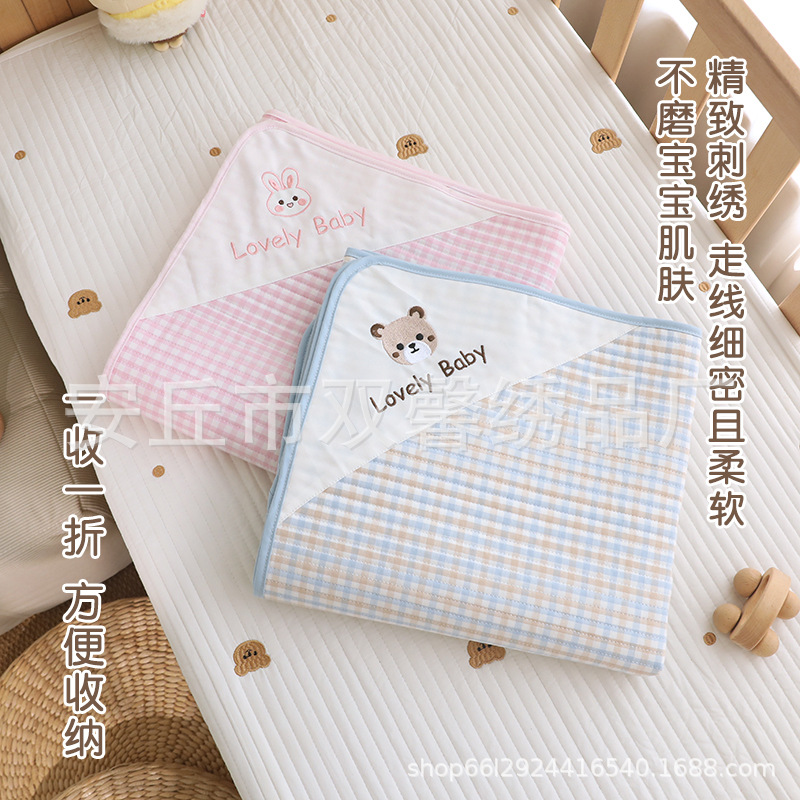 Newborn Baby Mat Ramie Tencel Baby Mattress Summer Sweat-Absorbent Breathable Bed Sheetss Kindergarten Kidsren Soft Mat