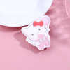 Cute hair clip hellokitty duckbill hair jewelry hair card side pinching head hair clip clip clip cat