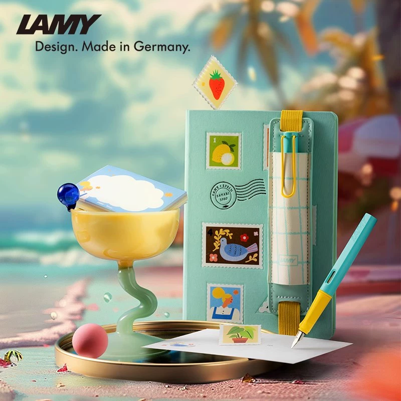 LAMY Lingmei Охотничий Допамин Ручка Столовая Мусс Мята Манго Студенческий Подарок Прямолинейная Ручка