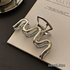 Metal big hairgrip, hair accessory, crab pin, shark from pearl, South Korea, light luxury style