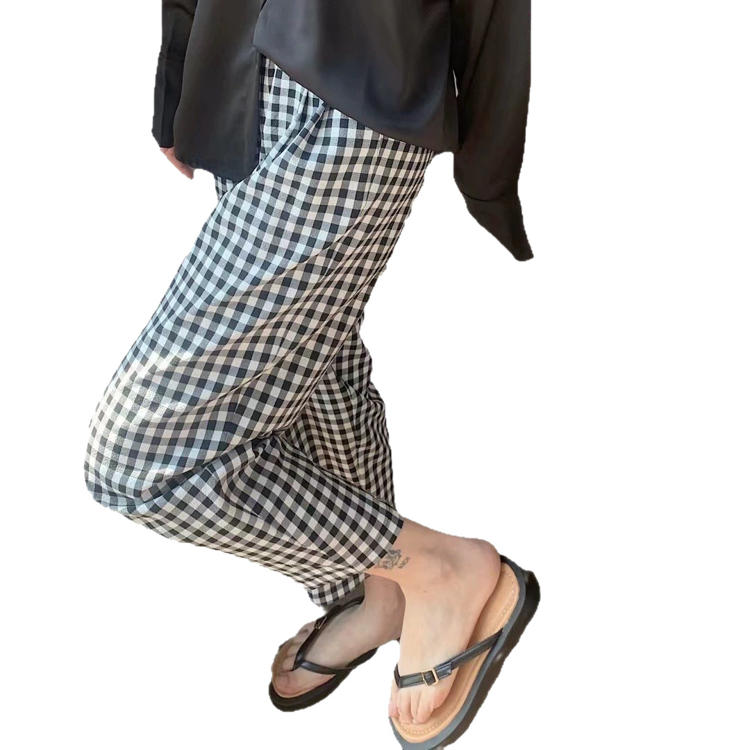 [5 días de preventa] [Pantalones de seda de algodón] Pantalones de pijama de seda de algodón para mujer