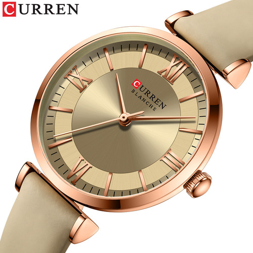 Curren/Carren 9079 Women's Watch, Fashion Casual Lady Strap Watch, Imported Watch Bracelet