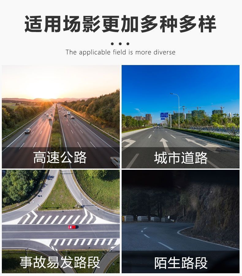 Car-mounted electronic dog head-up display with voice broadcast and Beidou car warning system