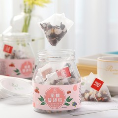 10 pack series of osmanthus, sour plum, oolong, longan, red dates, wolfberry, ginseng, five treasures, rose peach black tea, jasmine green tea