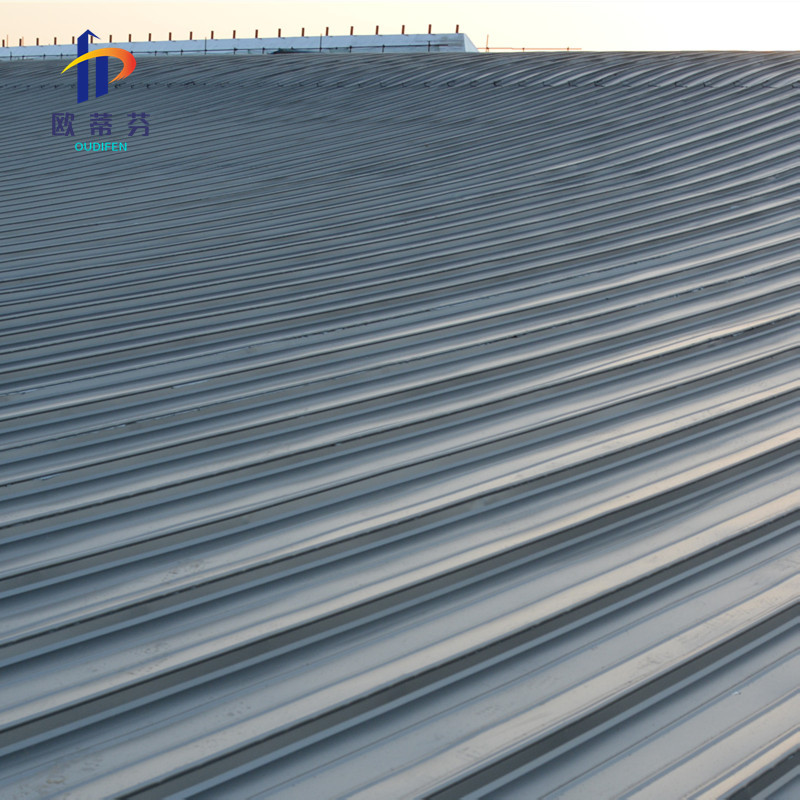 游泳馆屋面用铝合金金属瓦 铝镁锰合金屋面板 65-400型压型板瓦