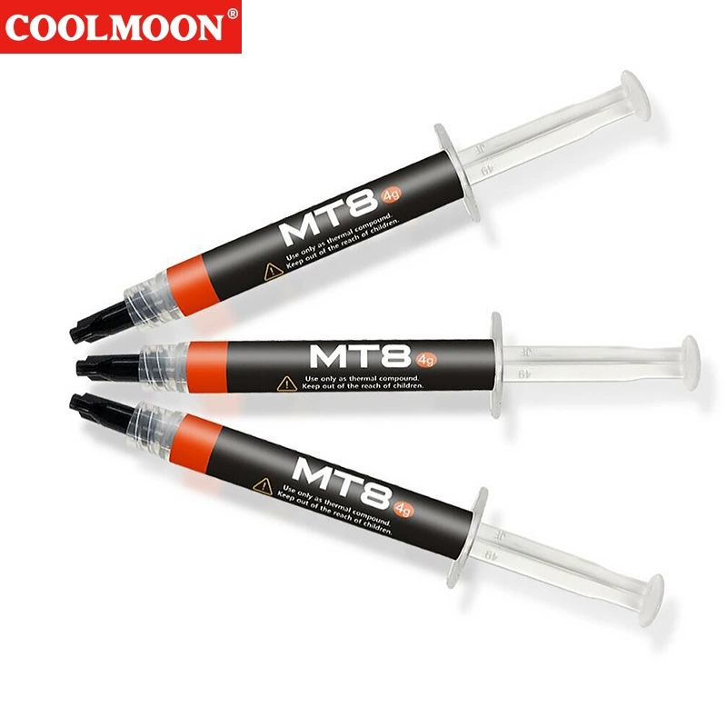 Cross -border MT8 cooling silicon grease CPU heat -conducting cream table graphics card notebook high performance insulation insulation silicon grease