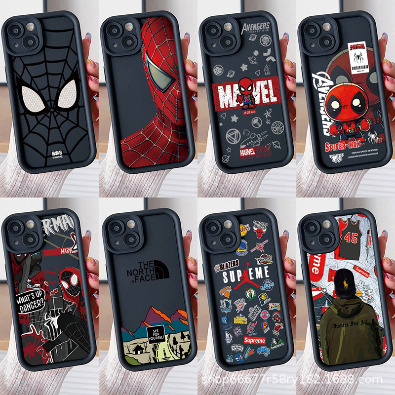 Sky Eye Ladder Spider-Man Mobile Phone Case Suitable for Samsung A17/A07/A56/A36/A26/A35/A24 Skin Feel