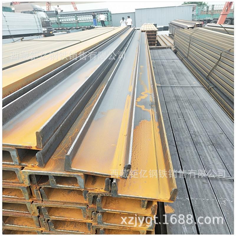 现货Q235B热轧槽钢工地桥梁用普碳钢镀锌槽钢建筑幕墙用镀锌槽钢