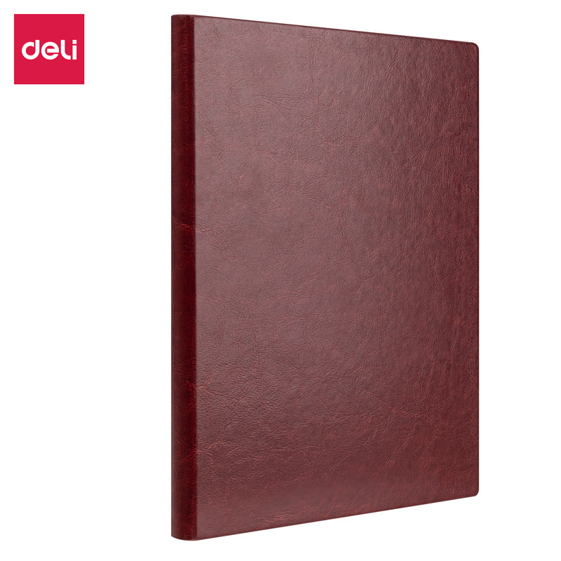 Deli 3185 Notebook papelería Bloc de notas 16K engrosada Oficina reunión libro de registro de 160 páginas