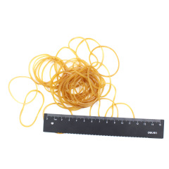 黃色橡皮筋一次性高彈力耐高溫耐老化文具牛皮筋包裝用橡膠圈製品