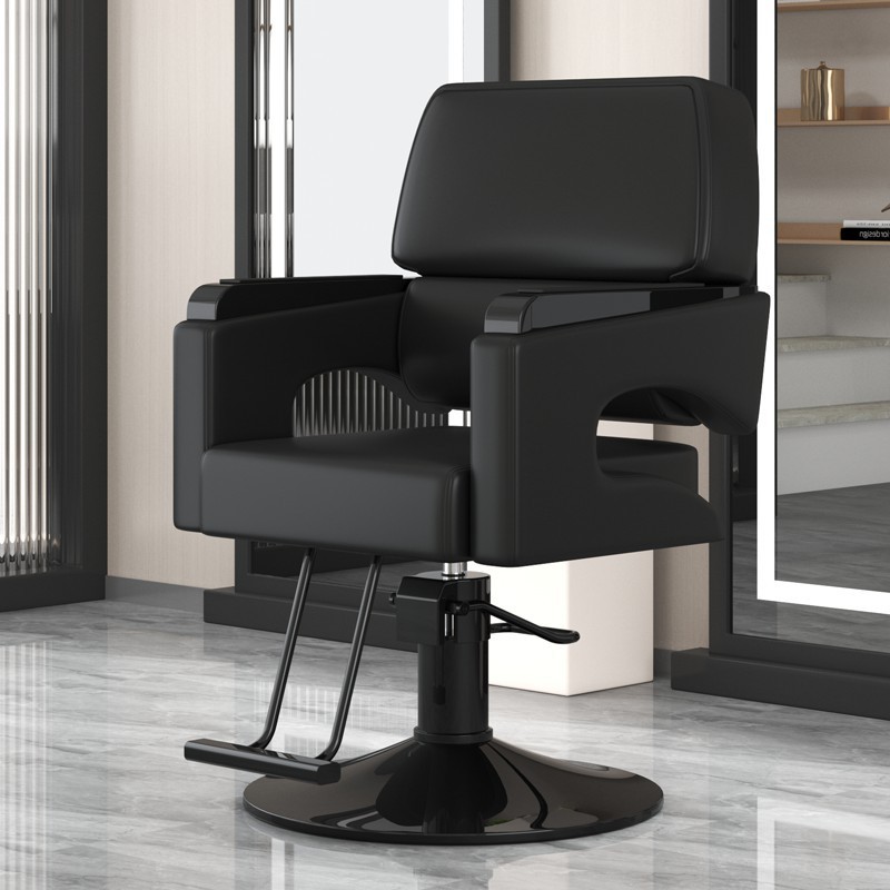 Silla de peluquería, silla de corte de pelo.