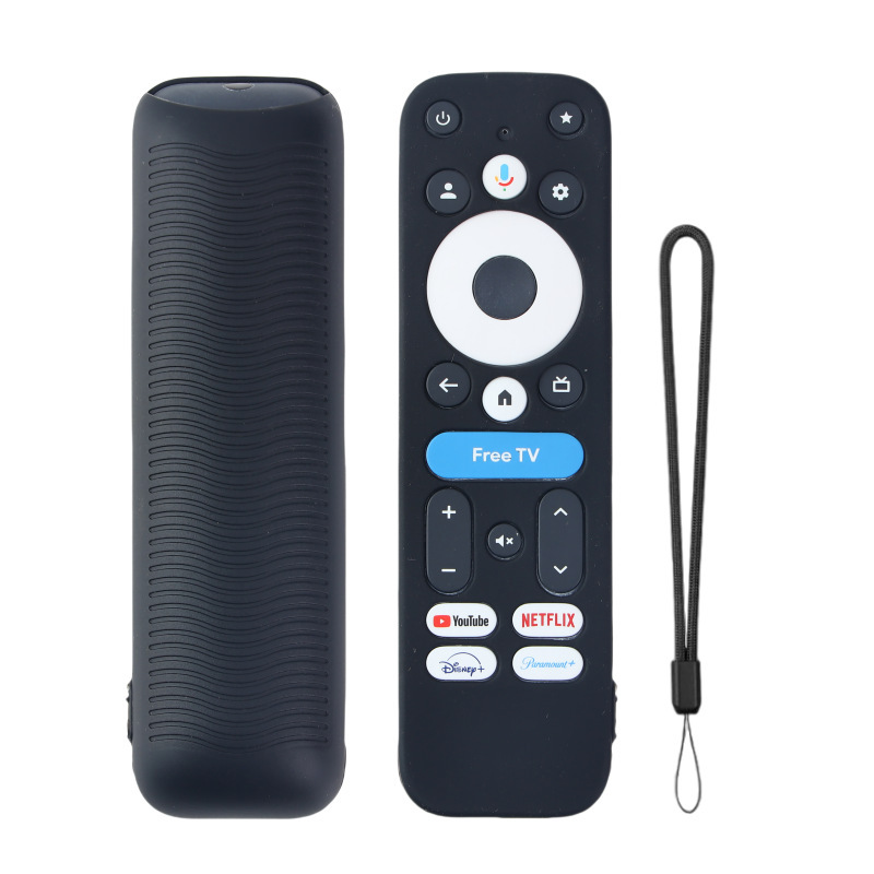 适用2025沃尔玛 onn Google TV box 4K pro 遥控器保护套硅胶镂空|undefined