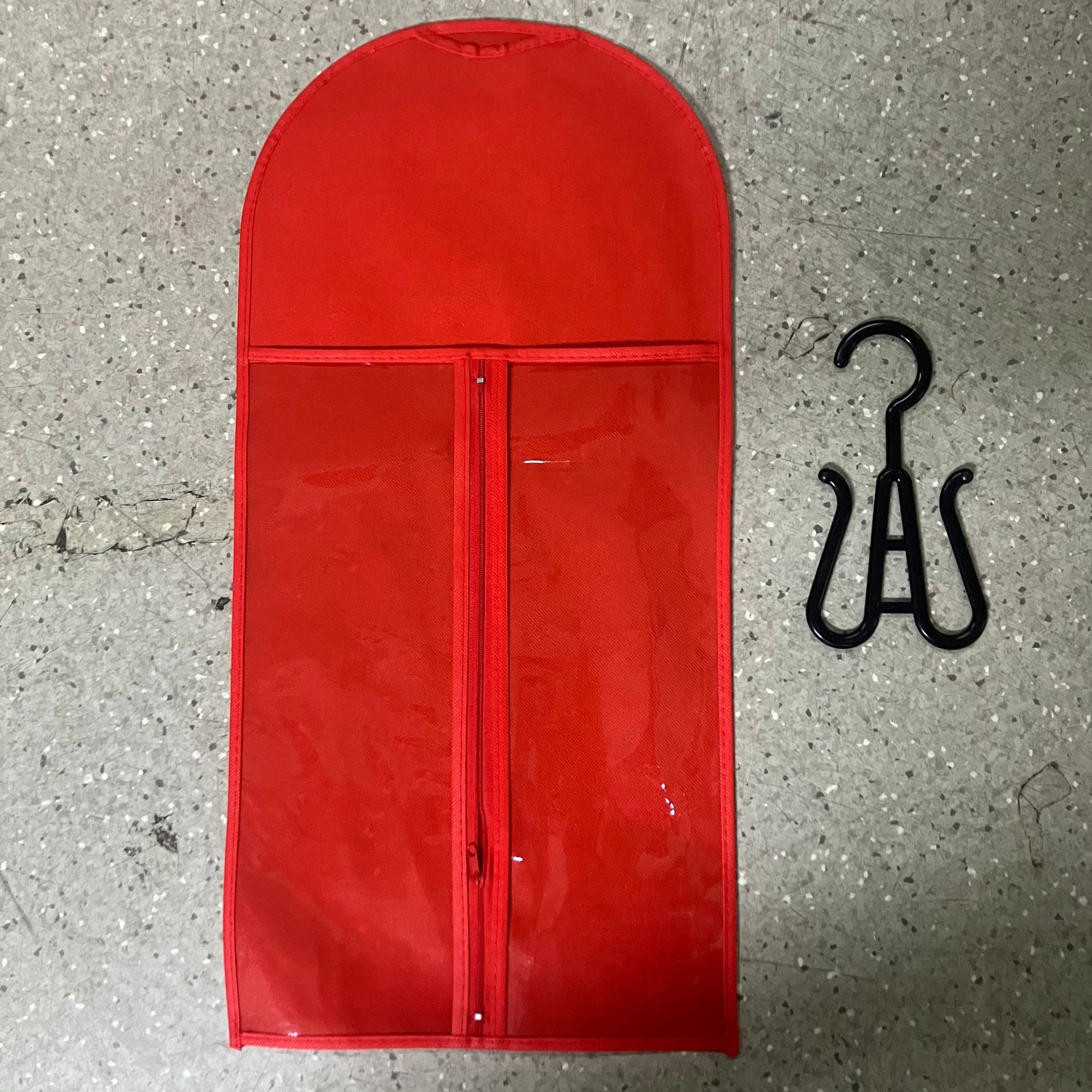 Peruca de almacenamiento gancho colgante sombrero cabeza de brazo negro transfronterizo accesorios negros conjunto de herramientas bolsa de polvo