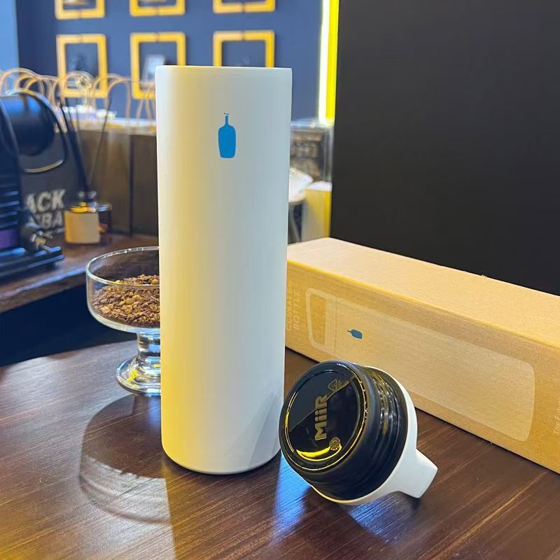 日本Bluebottle咖啡蓝瓶子不锈钢户外手提式密封保冷杯|undefined
