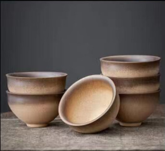XDF stoneware tea cup single about 125ml