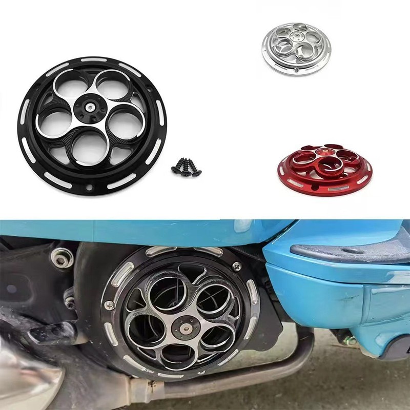 VESPA Spring Sprint 150 オートバイ修正ファンカバー回転冷却装飾風車装飾カバーに適しています。|undefined