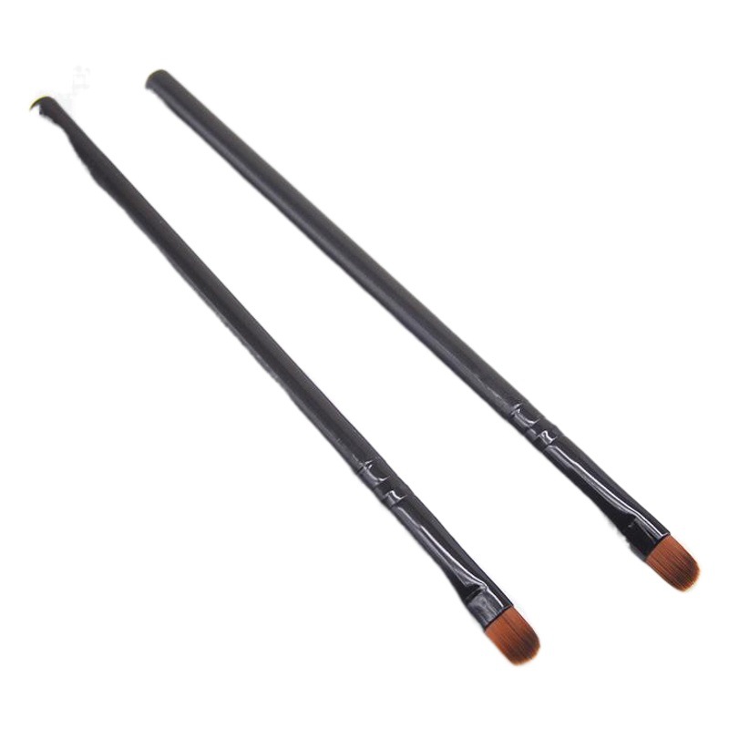 Ready Stock Single Lip Brush Concealer Brush Oblique Head Eyebrow Brush Eye Shadow Brush Lipstick Brush Makeup Brush Beauty Tool Portable
